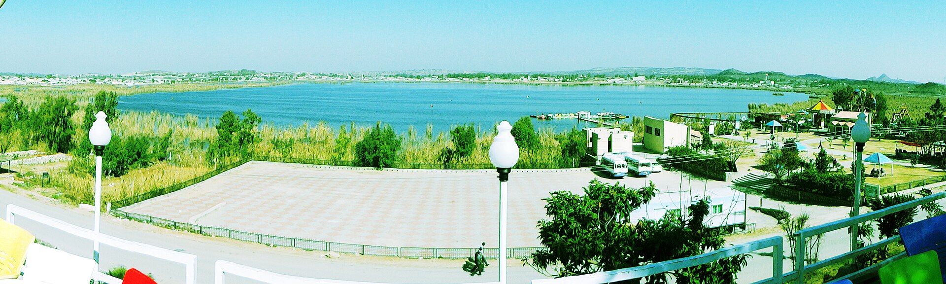 The lake at Kallar Kahar in the Salt Range