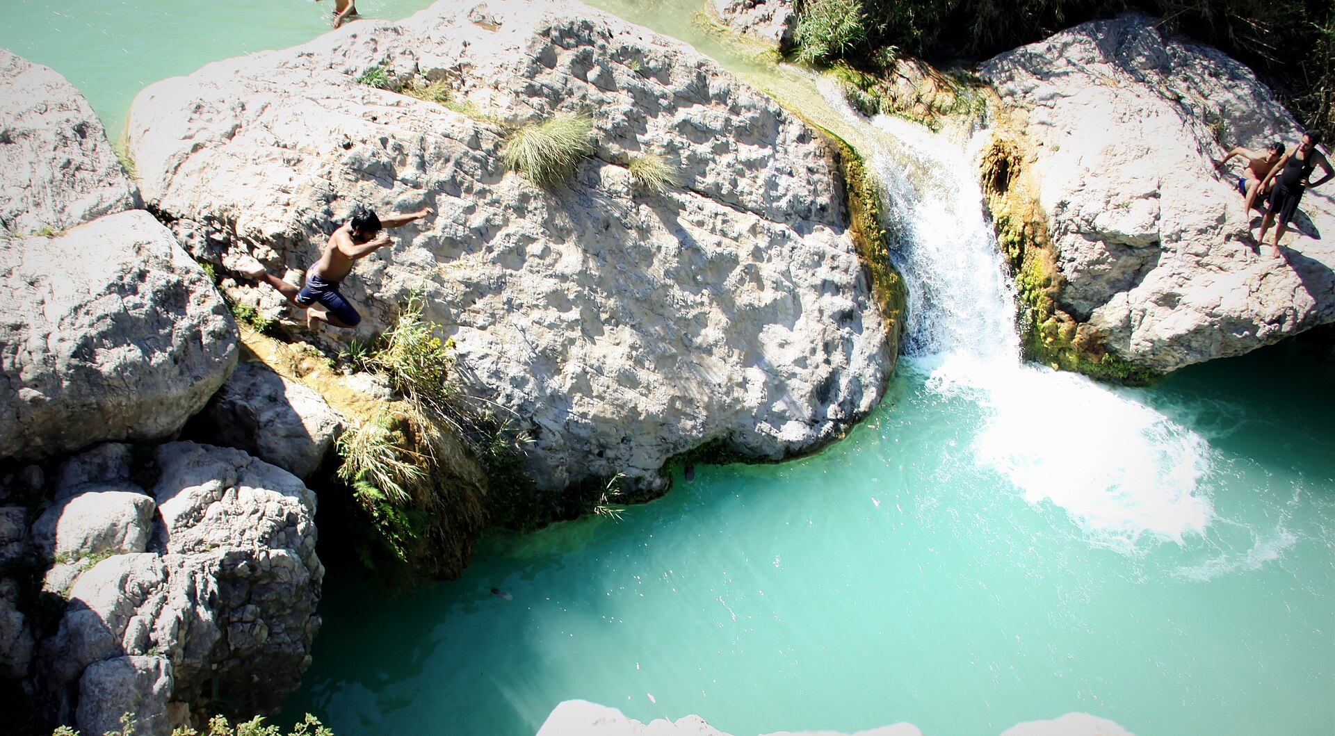 Water pools at Neela Wahn